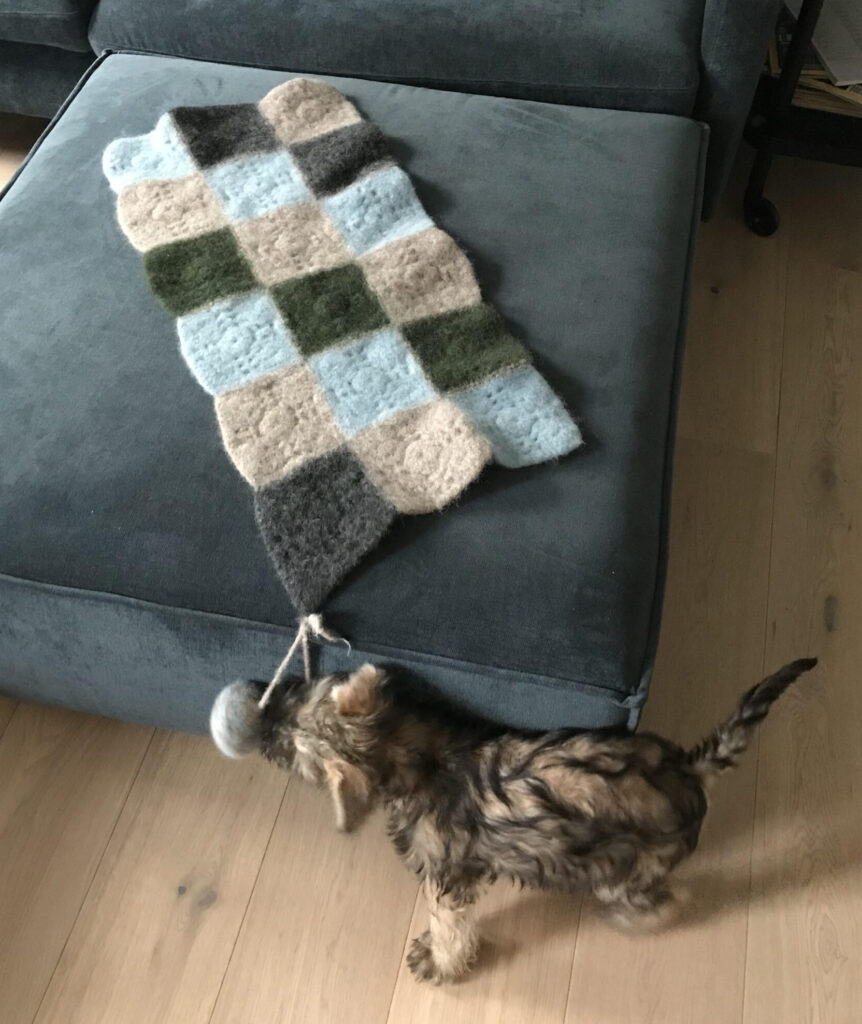 freja med tæppe