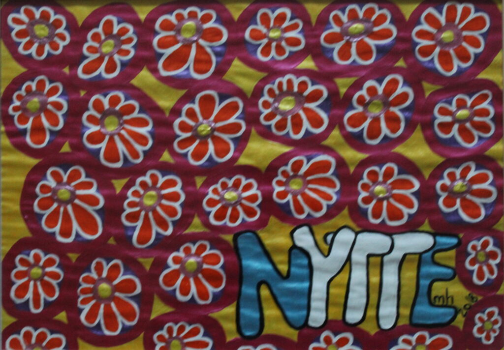 maleri på papir - nytte-blomster