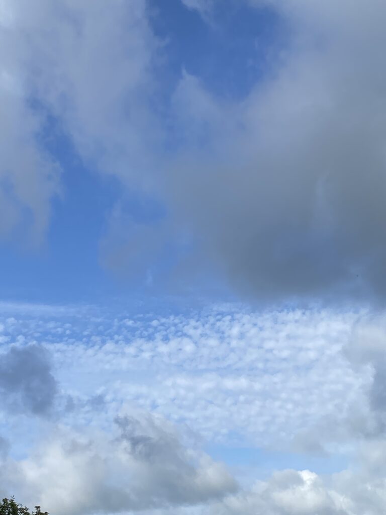 Tidlig sommer himmel