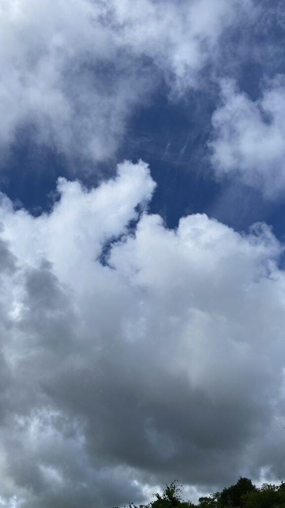 Junihimmel sommer