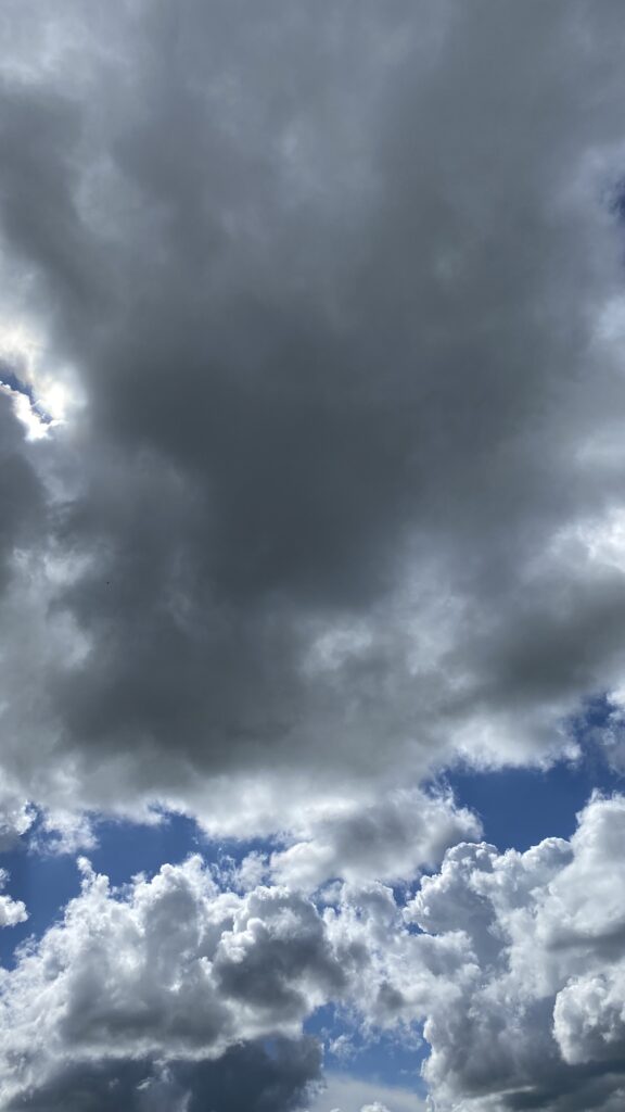 Junihimmel sommer