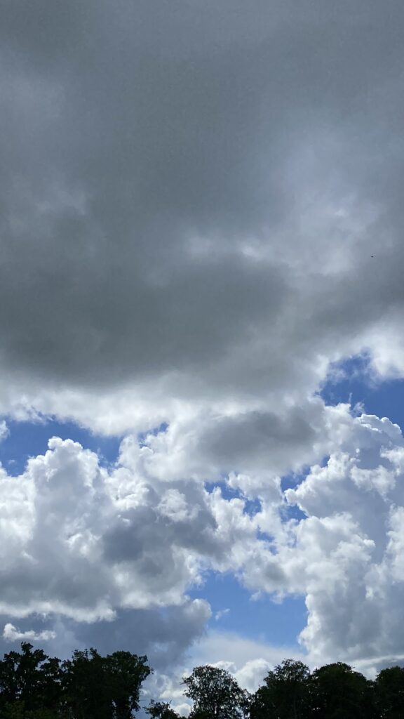 Junihimmel sommer
