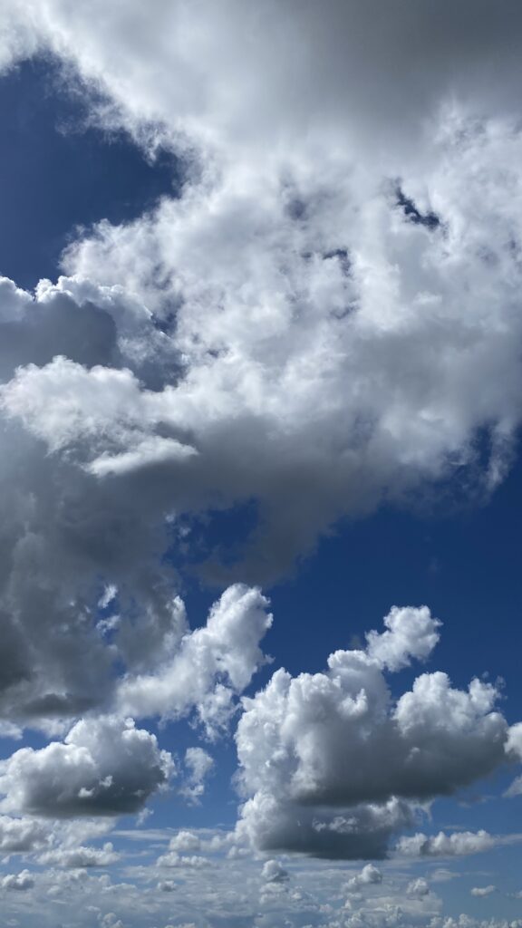 Junihimmel sommer