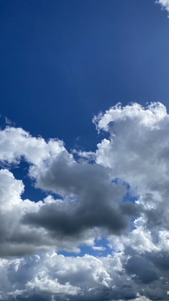 Junihimmel sommer