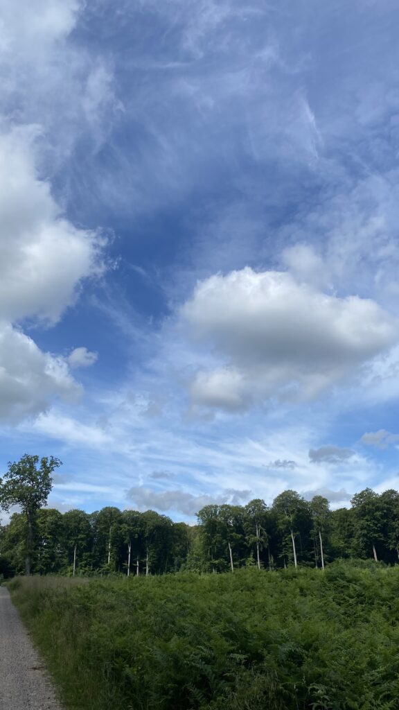 Sommerhimmel i juni