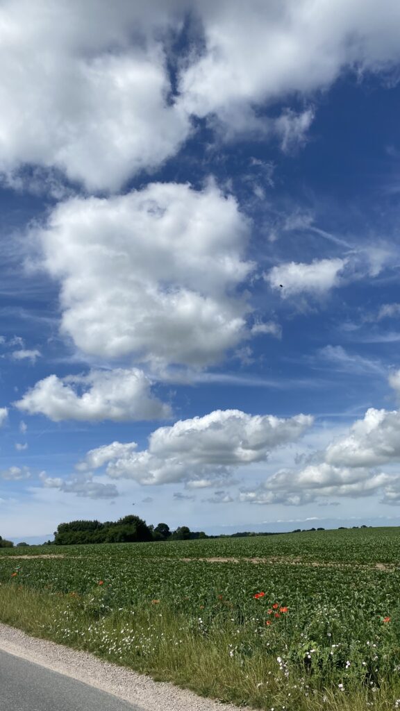 Sommerhimmel i juni